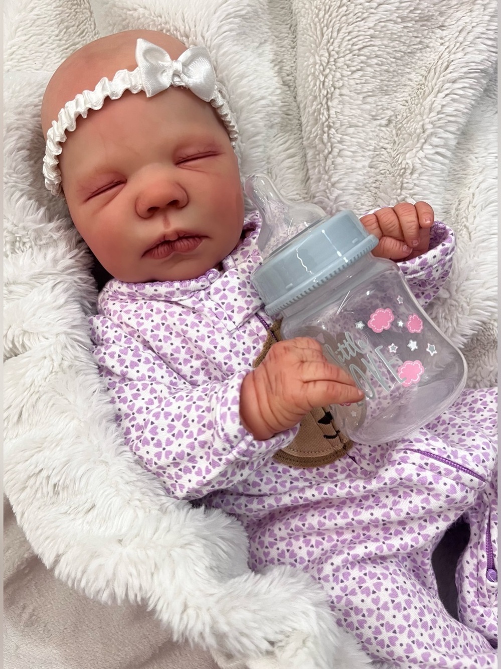 Reborn Doll Realborn Felicity Hand Painted One of a Kind Realistic Newborn Doll - Picture 16 of 17